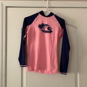 Womens rashguard long sleeve shirt